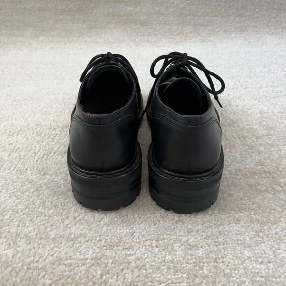 Alexander McQueen Hobnail Studded Derby Shoes 43 Black - Picture 5 of 11